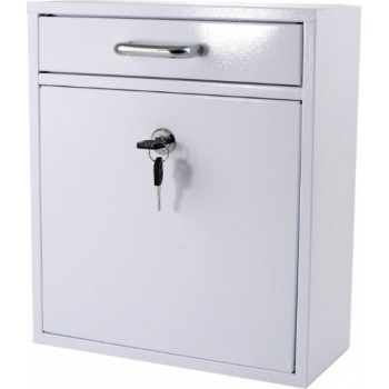 BORMANN - BMB1102 - MAILBOX WHITE - 30X27X12 - 022398 BORMANN - BMB1102 - MAILBOX WHITE - 30X27X12 - 022398