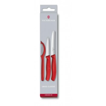 VICTORINOX - Kitchen Knives and Peeler Swiss Classic Set 3pc - 6.7111.31