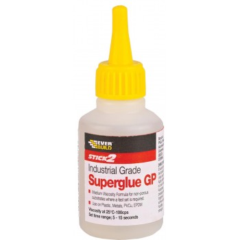 EVERBUILD - STICK2 SUPERGLUE / Instant Glue Cyanoacrylate 20gr - 484651