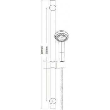 VIOSPIRAL ΣΥΡΟΜΕΝΗ ΒΕΡΓΑ NOVARA 60cm 06-2810/S VIOSPIRAL ΣΥΡΟΜΕΝΗ ΒΕΡΓΑ NOVARA 60cm 06-2810/S