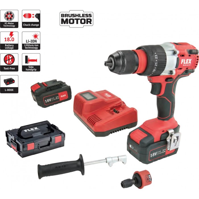 FLEX - ΔΡΑΠΑΝΟΚΑΤΣΑΒΙΔΟ ΚΡΟΥΣΤΙΚΟ ΜΠΑΤΑΡΙΑΣ PD 2G 18.0-EC ΣΕΤ ΜΕ 2 ΜΠΑΤΑΡΙΕΣ 5.0 ΚΑΙ ΤΑΧΥΦΟΡΤΙΣΤΗ 90NM - 487961 FLEX - ΔΡΑΠΑΝΟΚΑΤΣΑΒΙΔΟ ΚΡΟΥΣΤΙΚΟ ΜΠΑΤΑΡΙΑΣ PD 2G 18.0-EC ΣΕΤ ΜΕ 2 ΜΠΑΤΑΡΙΕΣ 5.0 ΚΑΙ ΤΑΧΥΦΟΡΤΙΣΤΗ 90NM - 487961