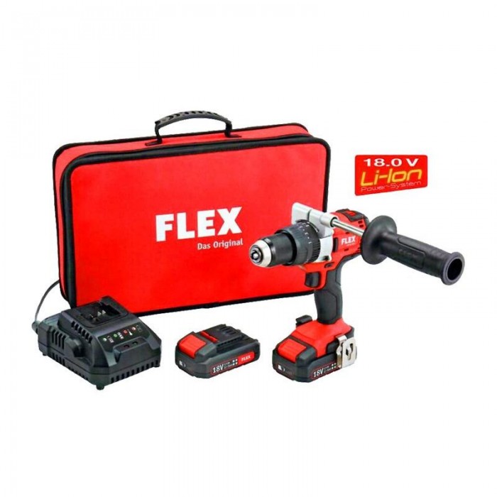 FLEX - PD 2G ΚΡΟΥΣΤΙΚΟ ΔΡΑΠΑΝΟΚΑΤΣΑΒΙΔΟ ΜΠΑΤΑΡΙΑΣ ΣΕΤ ME 2 ΜΠΑΤΑΡΙΕΣ 2.5Ah 18.0V ΚΑΙ ΤΑΧΥΦΟΡΤΙΣΤΗ - 484865 FLEX - PD 2G ΚΡΟΥΣΤΙΚΟ ΔΡΑΠΑΝΟΚΑΤΣΑΒΙΔΟ ΜΠΑΤΑΡΙΑΣ ΣΕΤ ME 2 ΜΠΑΤΑΡΙΕΣ 2.5Ah 18.0V ΚΑΙ ΤΑΧΥΦΟΡΤΙΣΤΗ - 484865