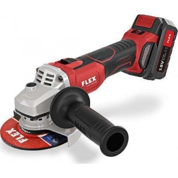 FLEX - ΣΕΤ ΓΩΝΙΑΚΟΣ ΤΡΟΧΟΣ ΜΠΑΤΑΡΙΑΣ 125mm ΜΕ 2 ΜΠΑΤΑΡΙΕΣ 5.0Ah ΚΑΙ ΤΑΧΥΦΟΡΤΙΣΤΗ - 417947 FLEX - ΣΕΤ ΓΩΝΙΑΚΟΣ ΤΡΟΧΟΣ ΜΠΑΤΑΡΙΑΣ 125mm ΜΕ 2 ΜΠΑΤΑΡΙΕΣ 5.0Ah ΚΑΙ ΤΑΧΥΦΟΡΤΙΣΤΗ - 417947