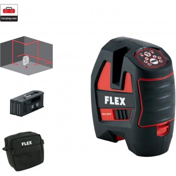 FLEX - BLACK BLACK WITH RED DESIGN 409243 
