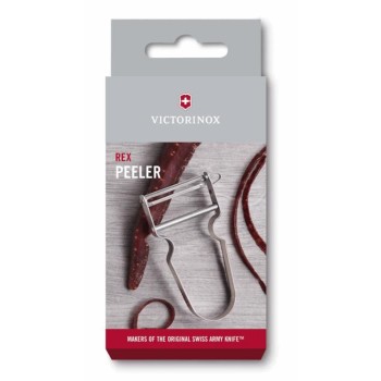 Victorinox - Rex Αποφλοιωτής πέταλο με μεταλλική λαβή Inox 11x6,5x1,2cm - 6.0900 Victorinox - Rex Αποφλοιωτής πέταλο με μεταλλική λαβή Inox 11x6,5x1,2cm - 6.0900