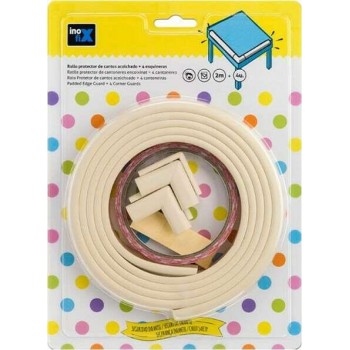 INOFIX ΤΑΙΝΙΑ ΠΡΟΦΥΛΑΞΗΣ 2m & 4 ΓΩΝΙΕΣ ΛΕΥΚΗ 5004-2  INOFIX ΤΑΙΝΙΑ ΠΡΟΦΥΛΑΞΗΣ 2m & 4 ΓΩΝΙΕΣ ΛΕΥΚΗ 5004-2