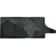 TRU VIRTU Click & Slide Wallet Δερμάτινο πορτοφόλι με εσωτερική θήκη αλουμινίου για τραπεζικές κάρτες (Diagonal Carbon Black