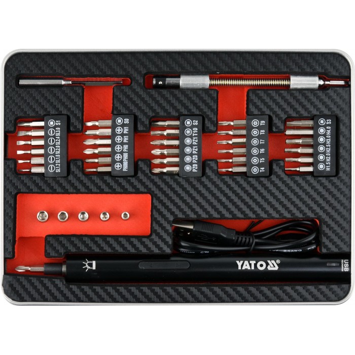 YATO ΚΑΤΣΑΒΙΔΙ ΗΛΕΚΤΡΟΝΙΚΩΝ 3,6V ΣΕΤ 39ΤΜΧ ΥΤ27930 YATO ΚΑΤΣΑΒΙΔΙ ΗΛΕΚΤΡΟΝΙΚΩΝ 3,6V ΣΕΤ 39ΤΜΧ ΥΤ27930