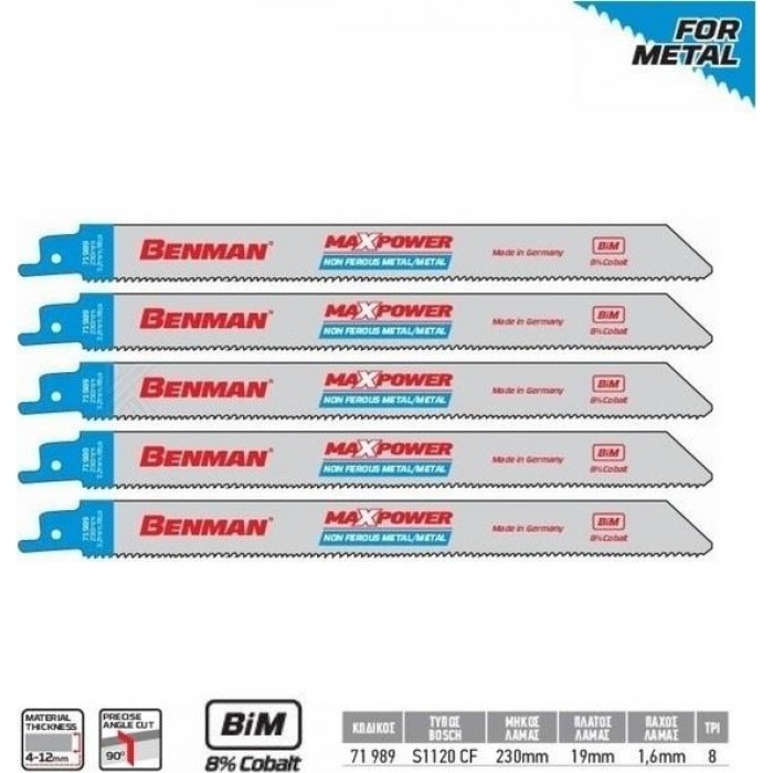 BENMAN ALUMINIUM & METAL SPATHOLAMS 5PCX S1120CF 71989 BENMAN ALUMINIUM & METAL SPATHOLAMS 5PCX S1120CF 71989