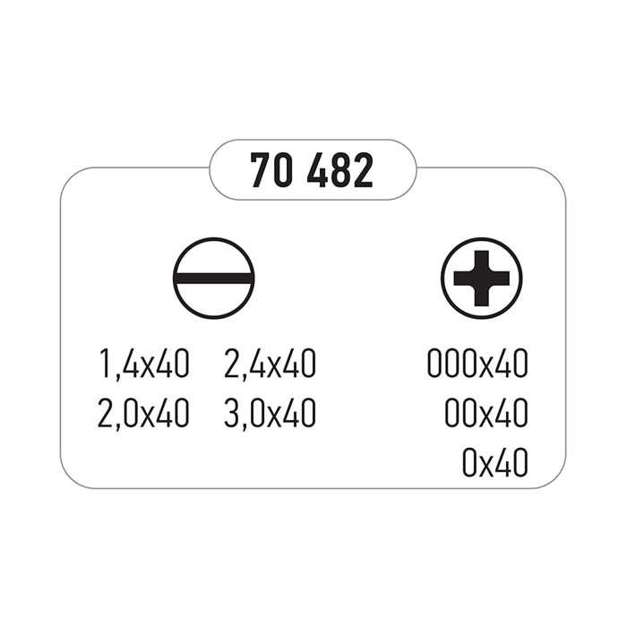 Benman - Σετ Κατσαβίδια Ακριβείας 7τμχ - 70482 Benman - Σετ Κατσαβίδια Ακριβείας 7τμχ - 70482