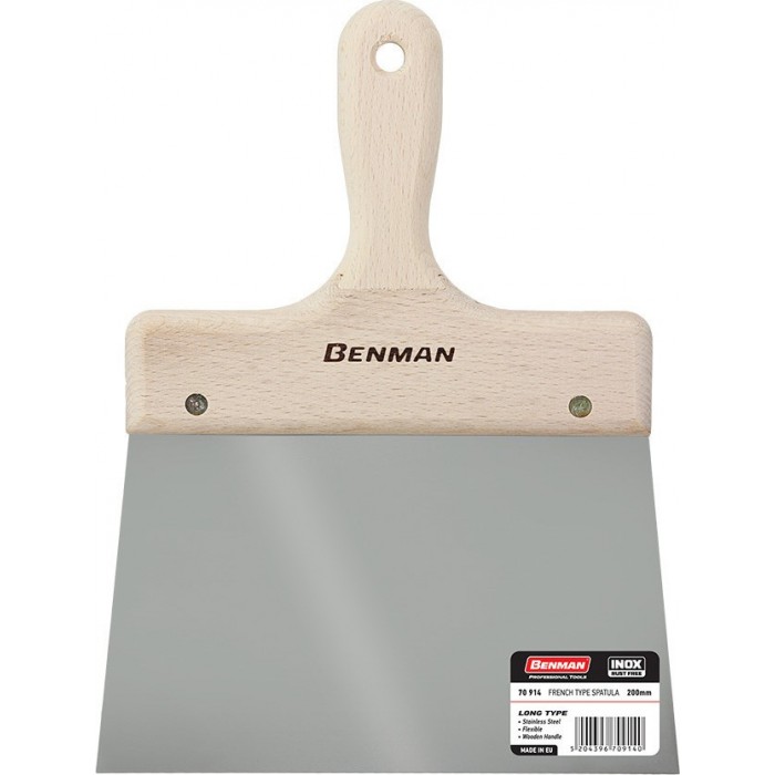 Benman - Σπάτουλα με Inox Λάμα 20cm και Ξύλινη Λαβή - 70914 Benman - Σπάτουλα με Inox Λάμα 20cm και Ξύλινη Λαβή - 70914