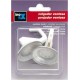 INOFIX - SUCTION SUCTION HOOK - 42mm - WHITE - 2 PIECES - 1208-2 INOFIX - SUCTION SUCTION HOOK - 42mm - WHITE - 2 PIECES - 1208-2