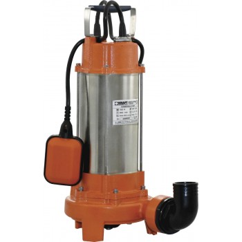 KRAFT - Submersible Wastewater Pump with INOX Infator 1500W - 63561
