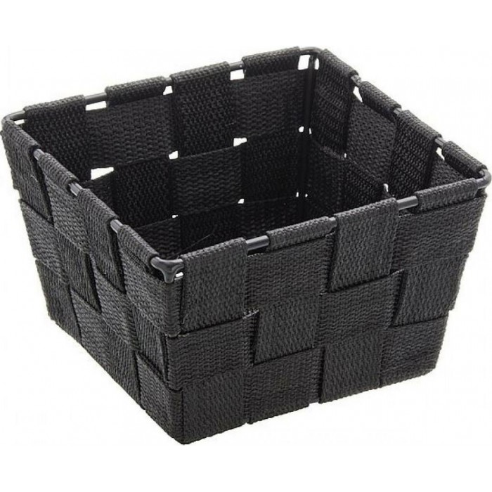 WENKO ΚΑΛΑΘΑΚΙ ADRIA MINI 14X14X9 ΜΑΥΡΟ 203681121 WENKO ΚΑΛΑΘΑΚΙ ADRIA MINI 14X14X9 ΜΑΥΡΟ 203681121