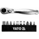 YATO ΚΑΤΣΑΒΙΔΙ ΚΑΣΤΑΝΙΑ ΣΕΤ 11ΤΕΜΑΧΙΑ YT-14390 YATO ΚΑΤΣΑΒΙΔΙ ΚΑΣΤΑΝΙΑ ΣΕΤ 11ΤΕΜΑΧΙΑ YT-14390