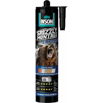 BISON GRIZZLY MONTAGE EXTREAM 435ml WHITE 28554