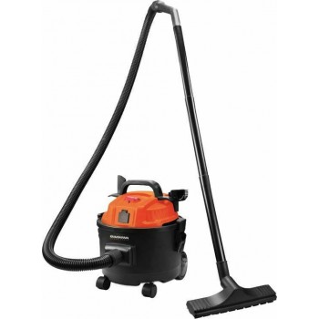 KRAUSMANN 5305 LIQUID/SOLID VACUUM CLEANER WITH BLOWER &PRIZA SYSTEM 1200W 61586