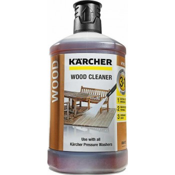 Karcher - Καθαριστικό ξύλινων επιφανειών 3 σε 1 Wood Detergent 1lt - 6.295-757.0