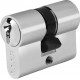Hugo Locks - GR 2.5S Mini 40mm (20-20) με 3 Κλειδιά Ασημί - 60155