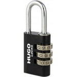Hugo Locks - PA30 Padlock 3 Digits Combination 30mm Long-Throat - 60313