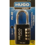 Hugo Locks - PA40 Padlock Horseshoe Combination 40mm - 60314