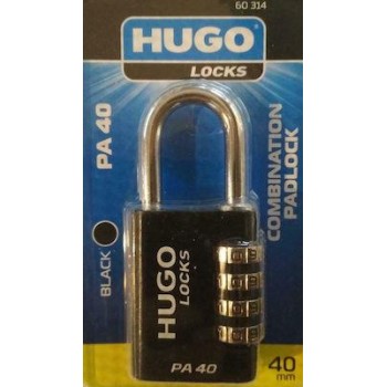 Hugo Locks - PA40 Λουκέτο Πέταλο Συνδυασμού 40mm - 60314