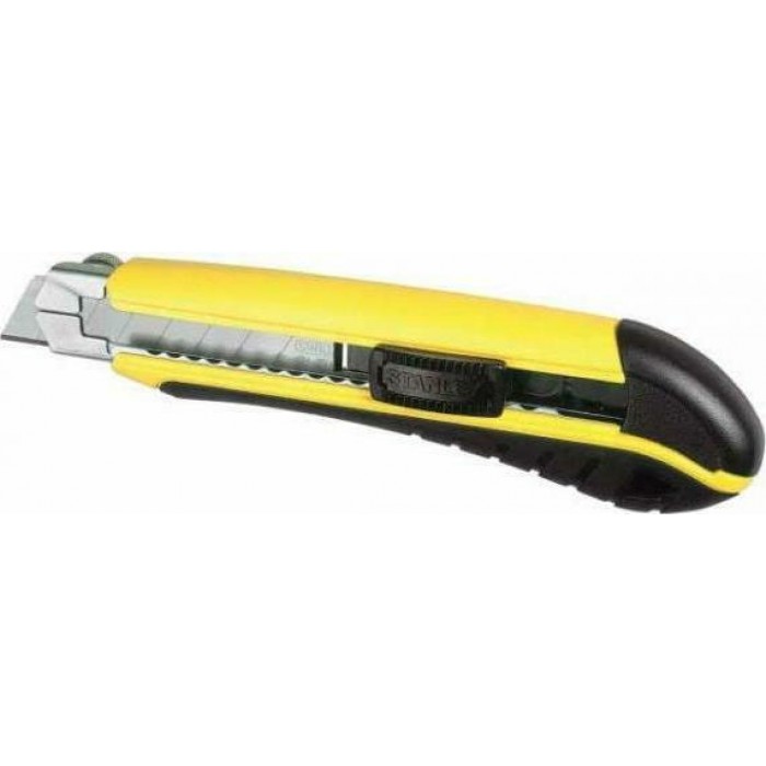 Stanley - DynaGrip Cutter with split blade and spare parts case - 1-10-480 Stanley - DynaGrip Cutter with split blade and spare parts case - 1-10-480