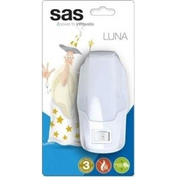 SAS LUMINAIRE NIGHT WHITE LED 1W WITH SWITCH 100-15-133 SAS LUMINAIRE NIGHT WHITE LED 1W WITH SWITCH 100-15-133
