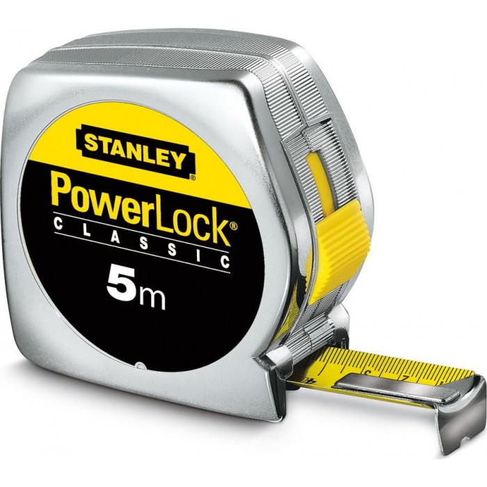 Stanley - Powerlock με Κέλυφος ABS 5m x 19mm - 1-33-191 Stanley - Powerlock με Κέλυφος ABS 5m x 19mm - 1-33-191