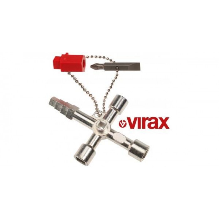 VIRAX - GENERAL USE KEY WITH 6 TIPS - 261501 VIRAX - GENERAL USE KEY WITH 6 TIPS - 261501