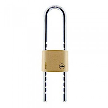 YALE BRONZE PADLOCK WITH VARIABLE NECK 50mm 110515596
