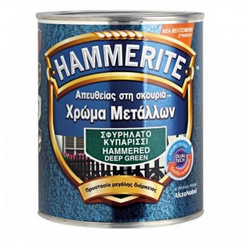HAMMERITE - Color Of Metal Directly to Rust Hammered 750ml 