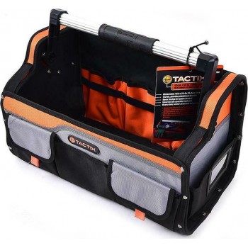 TACTIX - OPEN TYPE TOOL BAG WITH 18
