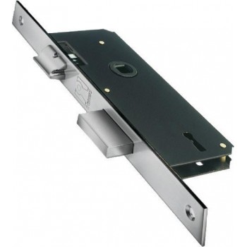 DOMUS MID DOOR LOCK CENTER 40-90 WITH FACE AND FACE