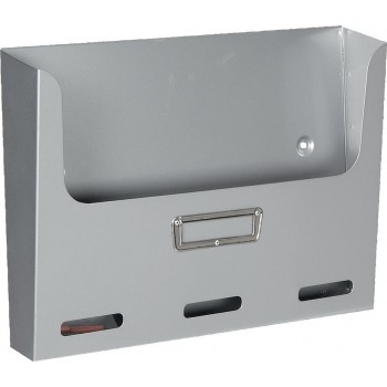 VIOMETAL LETTER BOX OF FORM 402-90 ANTHRACITE