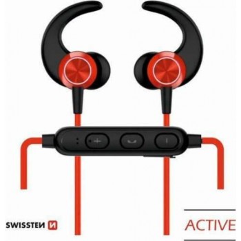 Swissten - Active In-ear Bluetooth Handsfree Ακουστικά Κόκκινα - 51105091
