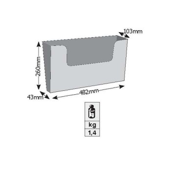 VIOMETAL COFFEE FORM MAILBOX 403-98 VIOMETAL COFFEE FORM MAILBOX 403-98