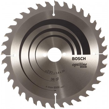 Bosch - OPWOH Πριονόδισκος ξύλου ακριβείας ασημί 36 δοντιών 230x30mm - 2608640628