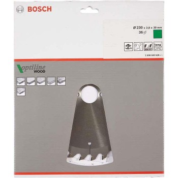 Bosch - OPWOH Πριονόδισκος ξύλου ακριβείας ασημί 36 δοντιών 230x30mm - 2608640628 Bosch - OPWOH Πριονόδισκος ξύλου ακριβείας ασημί 36 δοντιών 230x30mm - 2608640628