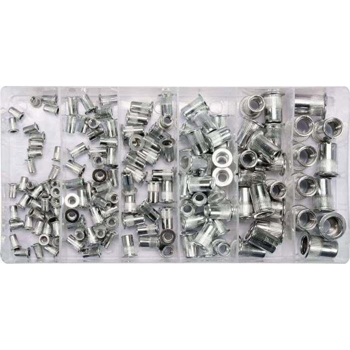 YATO YT-36460 ALUMINIUM THREADED RIVET SET 150PCX YATO YT-36460 ALUMINIUM THREADED RIVET SET 150PCX