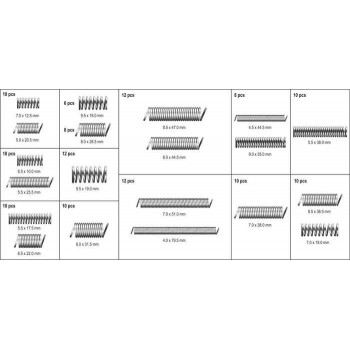 YATO YT-06875 SPRINGS SET 200PCS 20006875 YATO YT-06875 SPRINGS SET 200PCS 20006875