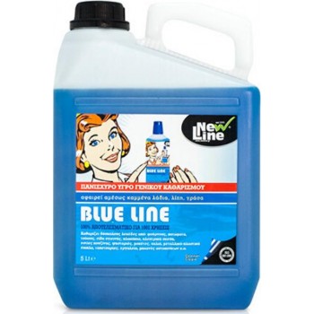 BLUE LINE POWERFUL CLEANING LIQUID GENERAL CLEANING 5Lt 