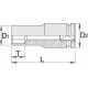 UNIOR - 232L IMPACT Καρυδάκι αέρος 3/4inch N21 - 607936 UNIOR - 232L IMPACT Καρυδάκι αέρος 3/4inch N21 - 607936