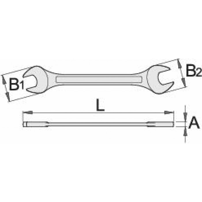 UNIOR - 110/1 Γερμανικό κλειδί 27x32 - 600098