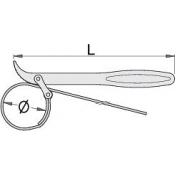 UNIOR - 205 60-140MM ΦΙΛΤΡΟΚΛΕΙΔΟ ΙΜΑΝΤΑ 225mm - 601024 UNIOR - 205 60-140MM ΦΙΛΤΡΟΚΛΕΙΔΟ ΙΜΑΝΤΑ 225mm - 601024