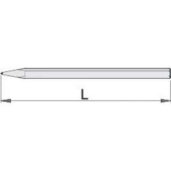 UNIOR - 670/A Βελόνι εξάγωνο N16 250mm - 604174 UNIOR - 670/A Βελόνι εξάγωνο N16 250mm - 604174
