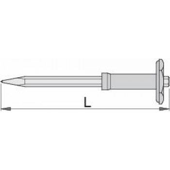 UNIOR - 670/A HS Needle Hexagon with protective handle N18 300mm - 608490 UNIOR - 670/A HS Needle Hexagon with protective handle N18 300mm - 608490