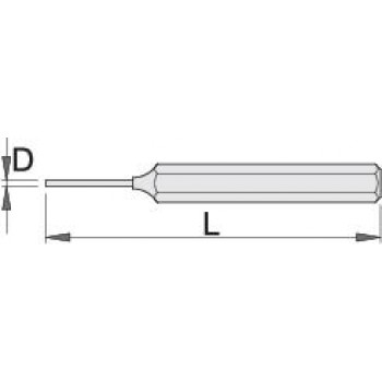 UNIOR - 641 Κυλινδρικός εξάγωνος ζουμπάς 2x150mm - 601711
 UNIOR - 641 Κυλινδρικός εξάγωνος ζουμπάς 2x150mm - 601711