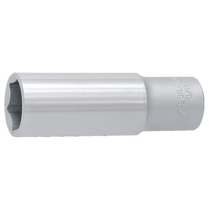 UNIOR - 238/1L Μακρύ καρυδάκι 63mm 3/8inch με κουρμπαριστές επιφάνειες N15 - 612043 UNIOR - 238/1L Μακρύ καρυδάκι 63mm 3/8inch με κουρμπαριστές επιφάνειες N15 - 612043
