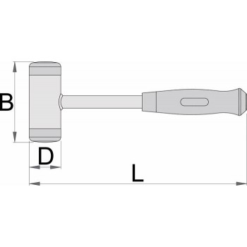UNIOR - 819A Hammer 315mm - 615034 UNIOR - 819A Hammer 315mm - 615034